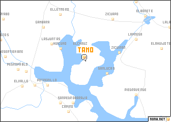 map of Tamo