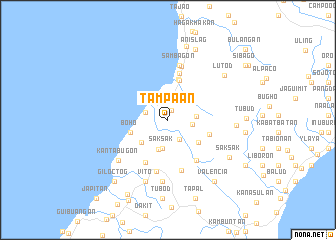 map of Tampaan