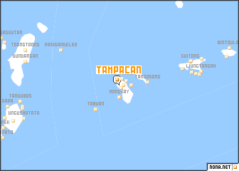 map of Tampacan