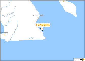 map of Tampang