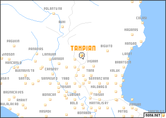 map of Tampian