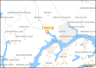 map of Tampoi