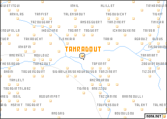 map of Tamradout