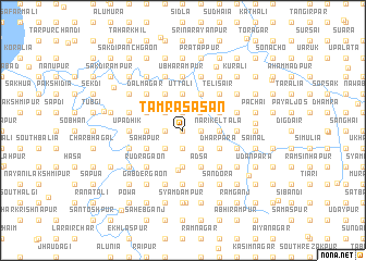 map of Tāmrasāsan