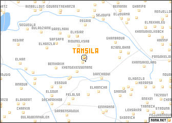map of Tamsila