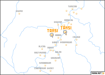 map of Tamsi
