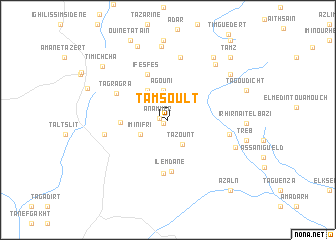 map of Tamsoult