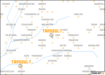 map of Tamsoult