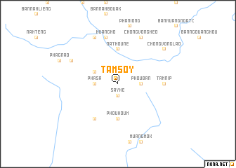 map of Tam Soy