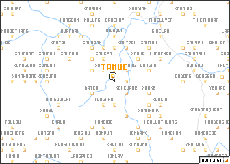 map of Tâm Uc