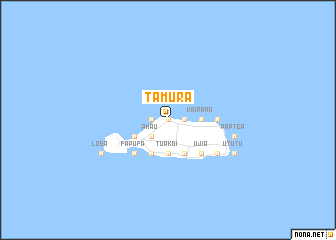 map of Tamura