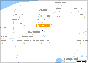 map of Tamzoura