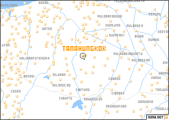 map of Tanahungkok