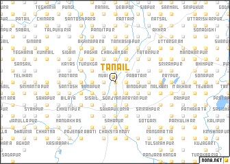 map of Tānail