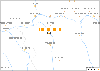 map of Tanamarina