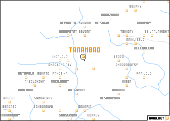 map of Tanambao