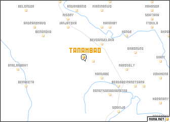 map of Tanambao