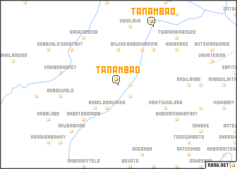 map of Tanambao