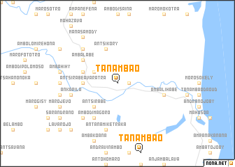 map of Tanambao