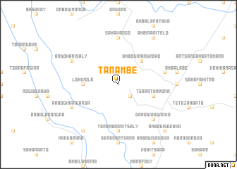 map of Tanambe