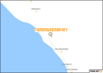 map of Tanandrenafiry