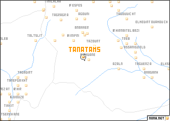 map of Tanatams