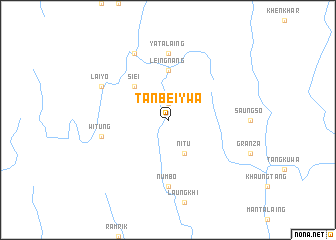 map of Tanbeiywa