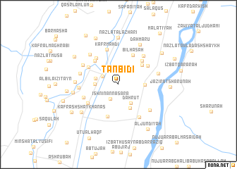 map of Ţanbidī