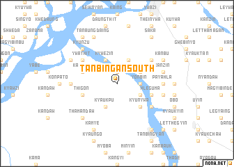 map of Tanbingan South