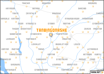 map of Tanbingon Ashe