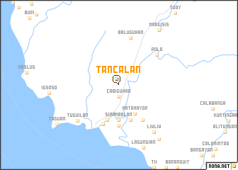 map of Tancalan