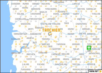 map of T\