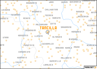 map of Tancilla