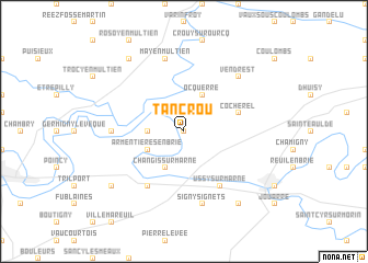 map of Tancrou