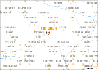 map of Tandaga