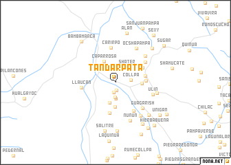 map of Tandarpata