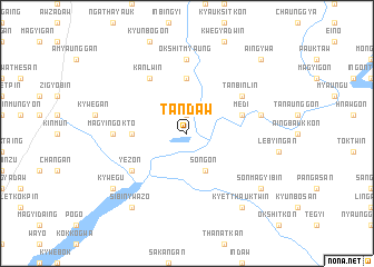 map of Tandaw