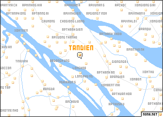 map of Tần Ðiện