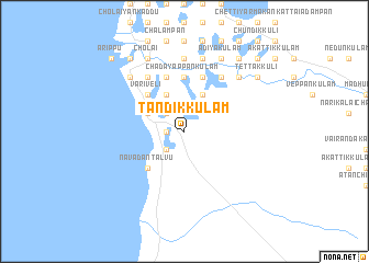 map of Tandikkulam