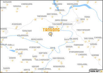 map of T\