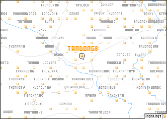 map of Tân Ðông (1)