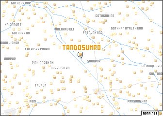 map of Tando Sūmro