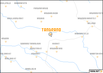 map of Tandrano