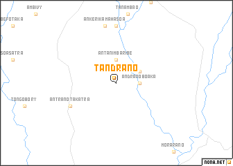 map of Tandrano