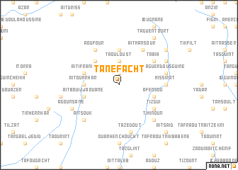 map of Tanefacht