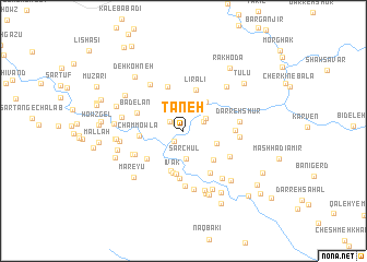 map of Taneh