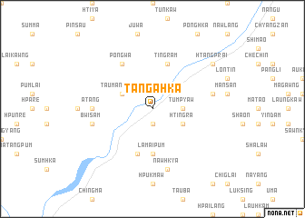 map of Tangahka