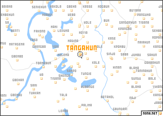 map of Tangahun