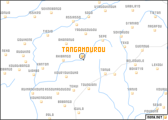 map of Tangamourou