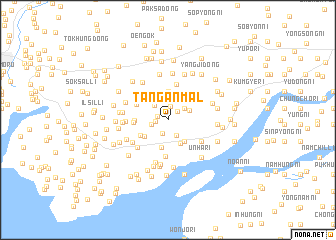 map of Tanganmal